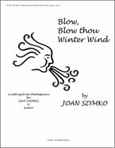 Blow, Blow Thou Winter Wind SSAA choral sheet music cover